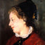 Portrait of Madame Sisley Fine Art Print 1873 Painting by Mary Cassatt (6 Sizes)
