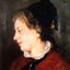 Portrait of Madame Sisley Fine Art Print 1873 Painting by Mary Cassatt (6 Sizes)