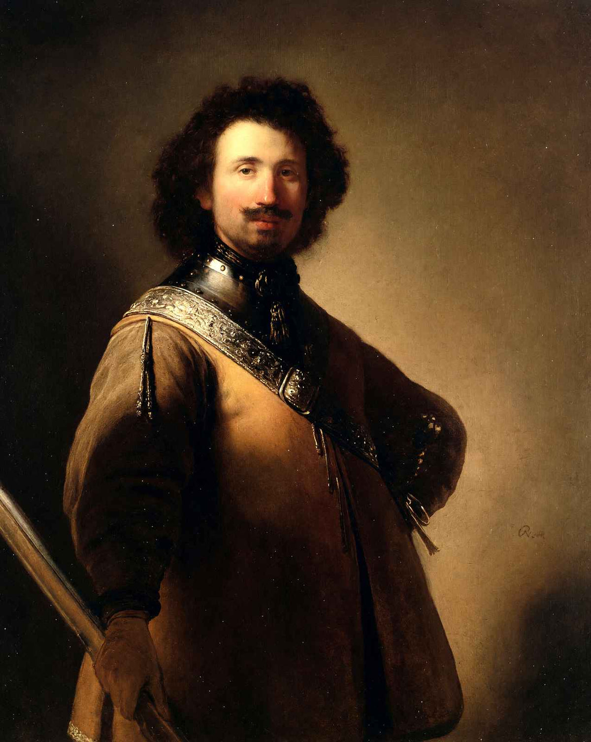 Portrait of Joris De Caullery art print by Rembrandt (1632)