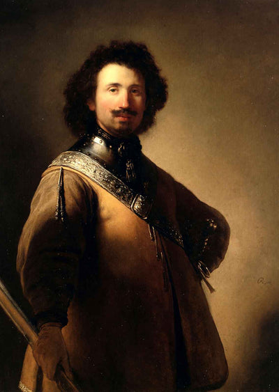 Portrait of Joris De Caullery Art Print 1632 Painting by Rembrandt (6 Sizes)