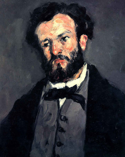 Portrait of Anthony Valabregue art print by Paul Cezanne (1870)