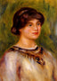 Portrait of Marie Lestringuez Art Print 1912 by Pierre-Auguste Renoir (6 Sizes)