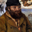 Portrait of Paul Cezanne 1874 Painting by Camille Pissarro Art Print (6 Sizes)