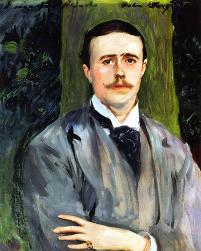 Portrait of Jacques-Emile Blanche 1886 Painting by John Singer Sargent 8x10" Art Print