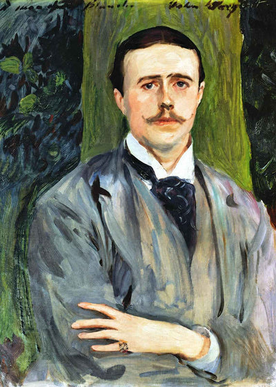 Portrait of Jacques-Emile Blanche 1886 by Sargent Art Print (6 Sizes)