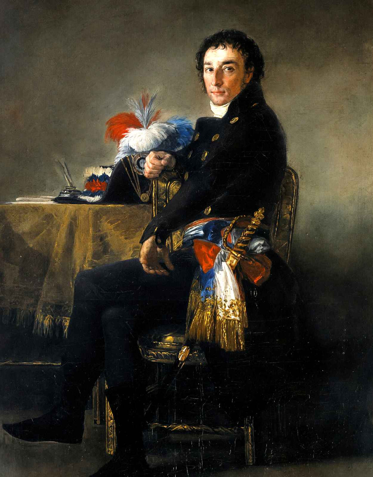 Portrait of Ferdinand Guillemardet 1798 by Francisco Goya Art Print (6 Sizes)