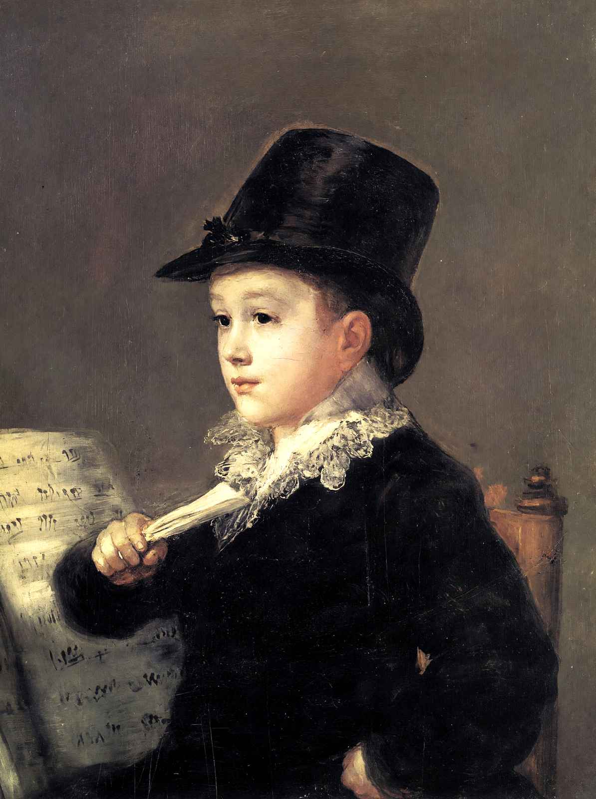Portrait of Mariano Goya 1814 Painting by Francisco Goya Art Print (6 Sizes)