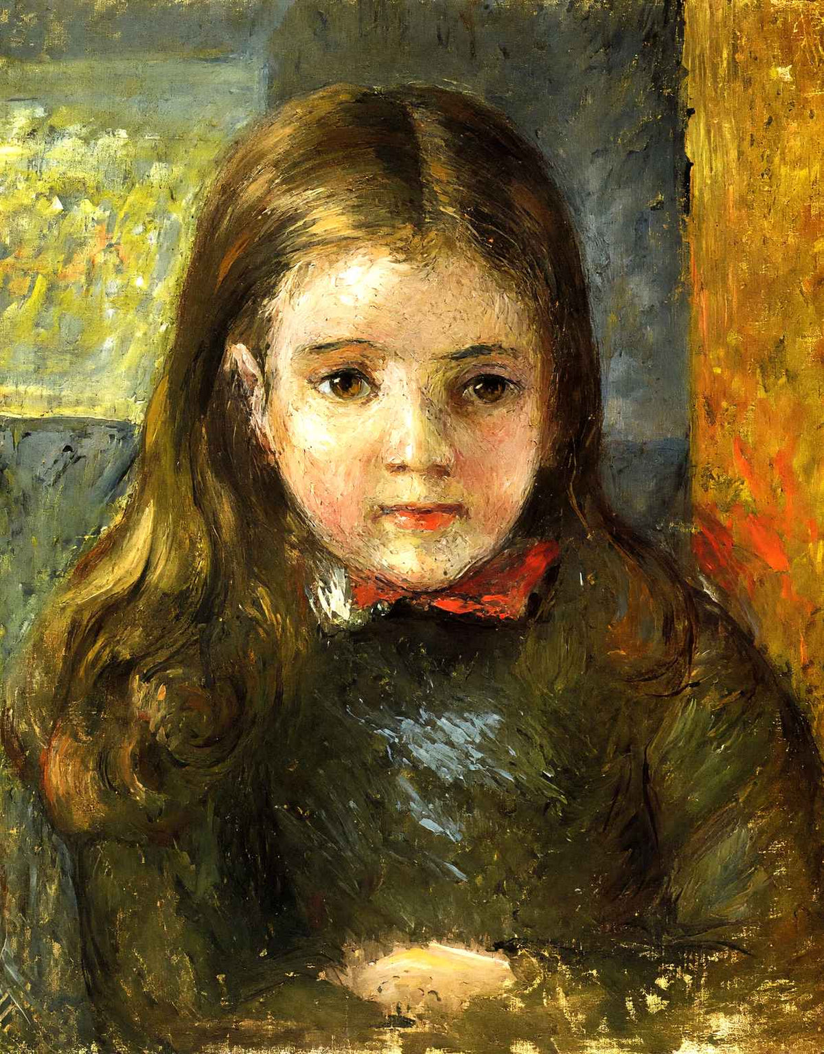 Portrait of Georges Art Print 1878 Painting by Camille Pissarro (6 Sizes)