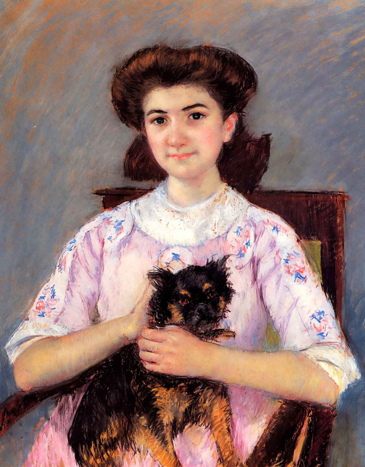 Portrait of Mie Louise Durand Ruel Art Print 1911 by Mary Cassatt (6 Sizes)
