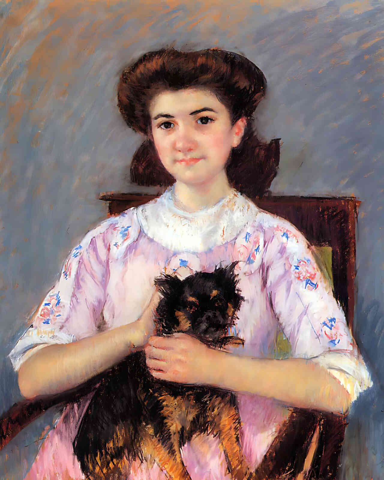 Portrait of Mie Louise Durand Ruel Painting by Mary Cassatt 8x10" Art Print