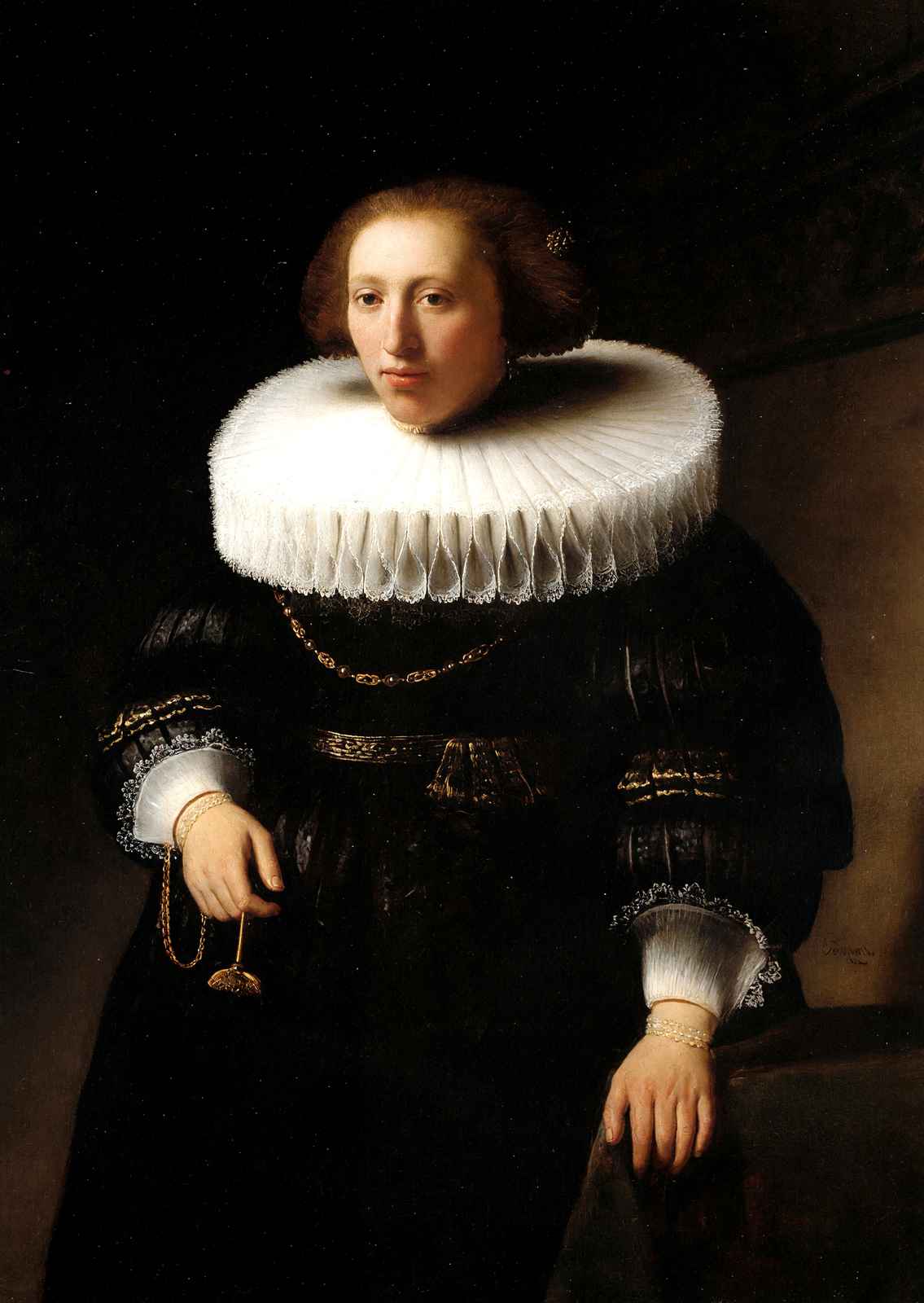 Portrait of a Woman Art Print 1632 Painting by Rembrandt (6 Sizes)