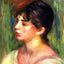 Portrait of a Young Woman 1876 by Pierre-Auguste Renoir Fine Art Print (6 Sizes)