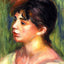 Portrait of a Young Woman 1876 by Pierre-Auguste Renoir Fine Art Print (6 Sizes)