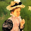 Portrait of a Young Girl 1900 Painting by Mary Cassatt Art Print (6 Sizes)
