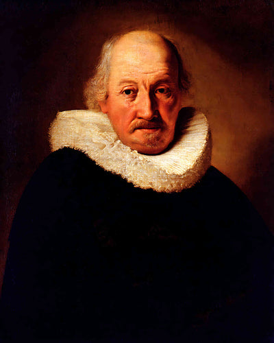 Portrait of an Old Man Painting by Rembrandt 8x10" Art Print - Acid Free
