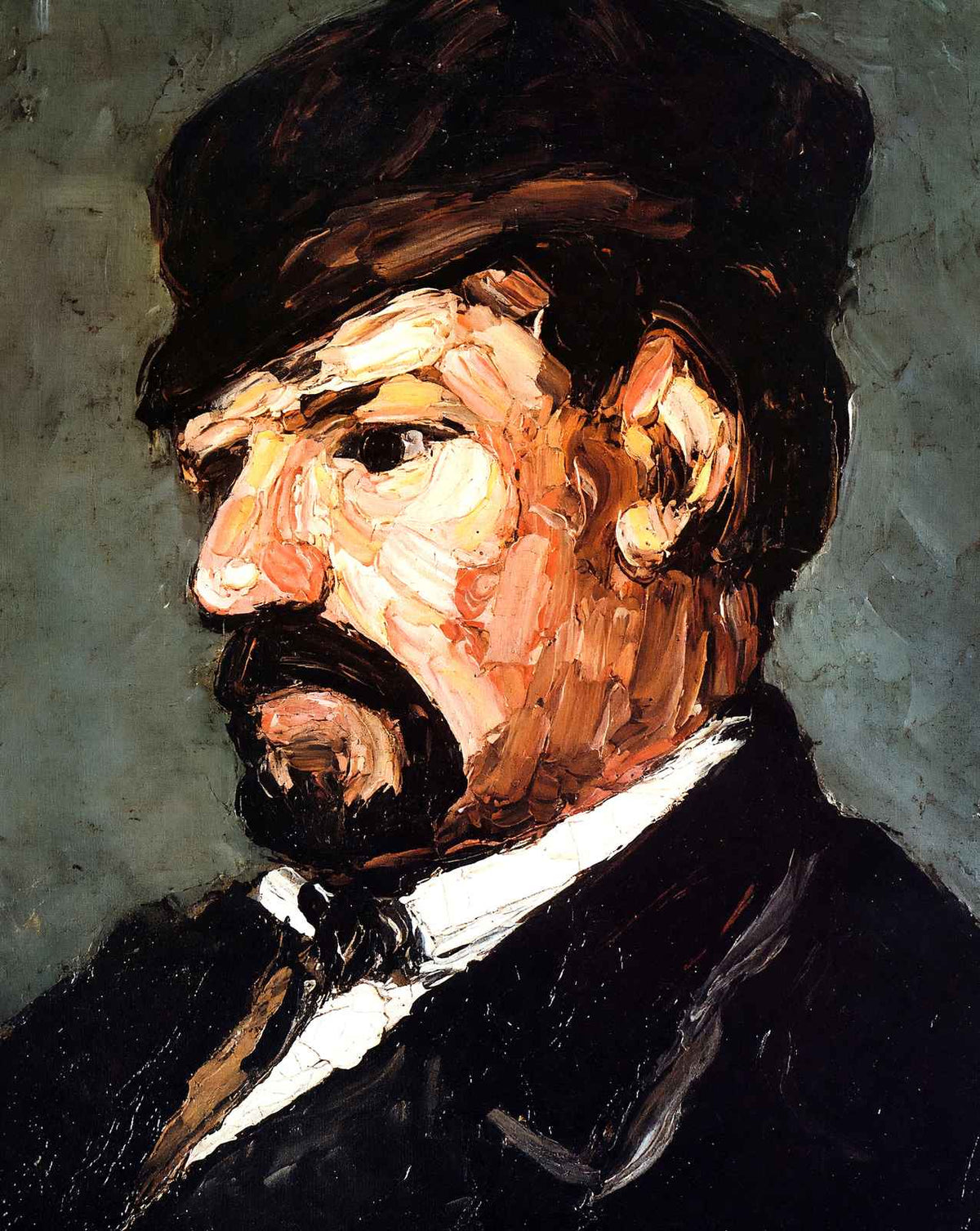Portrait of Uncle Dominique art print by Paul Cezanne (1866)