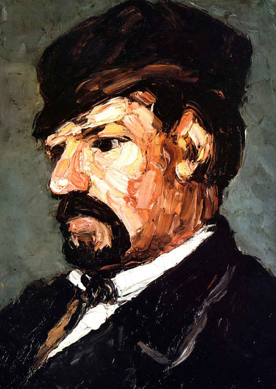 Portrait of Uncle Dominique Art Print 1866 Painting by Paul Cezanne (6 Sizes)