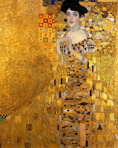 Portrait of Adele Bloch-Bauer I (Woman in Gold) painting