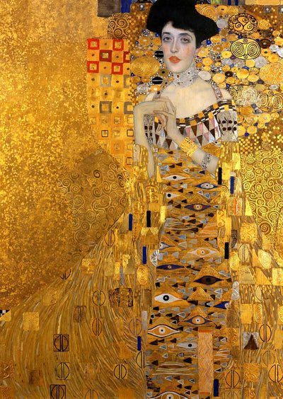 Portrait of Adele Bloch-Bauer I (Woman in Gold) Art Print (6 Sizes) - Restored
