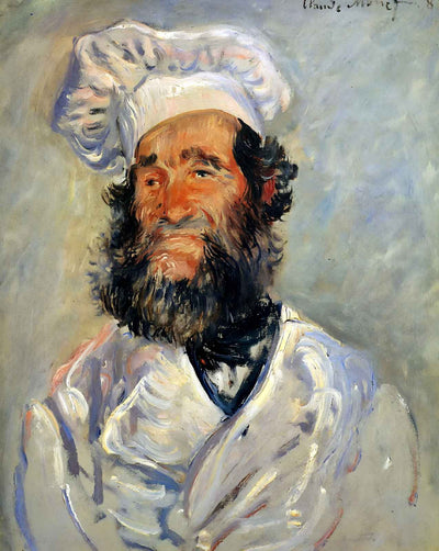 Portrait of Pere Paul art print by Claude Monet (1882)