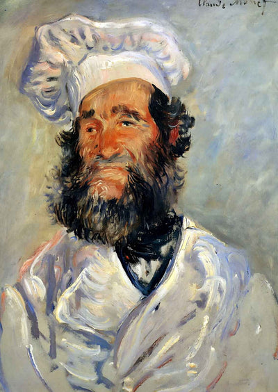 Portrait of Pere Paul Art Print 1882 Painting by Claude Monet (6 Sizes)