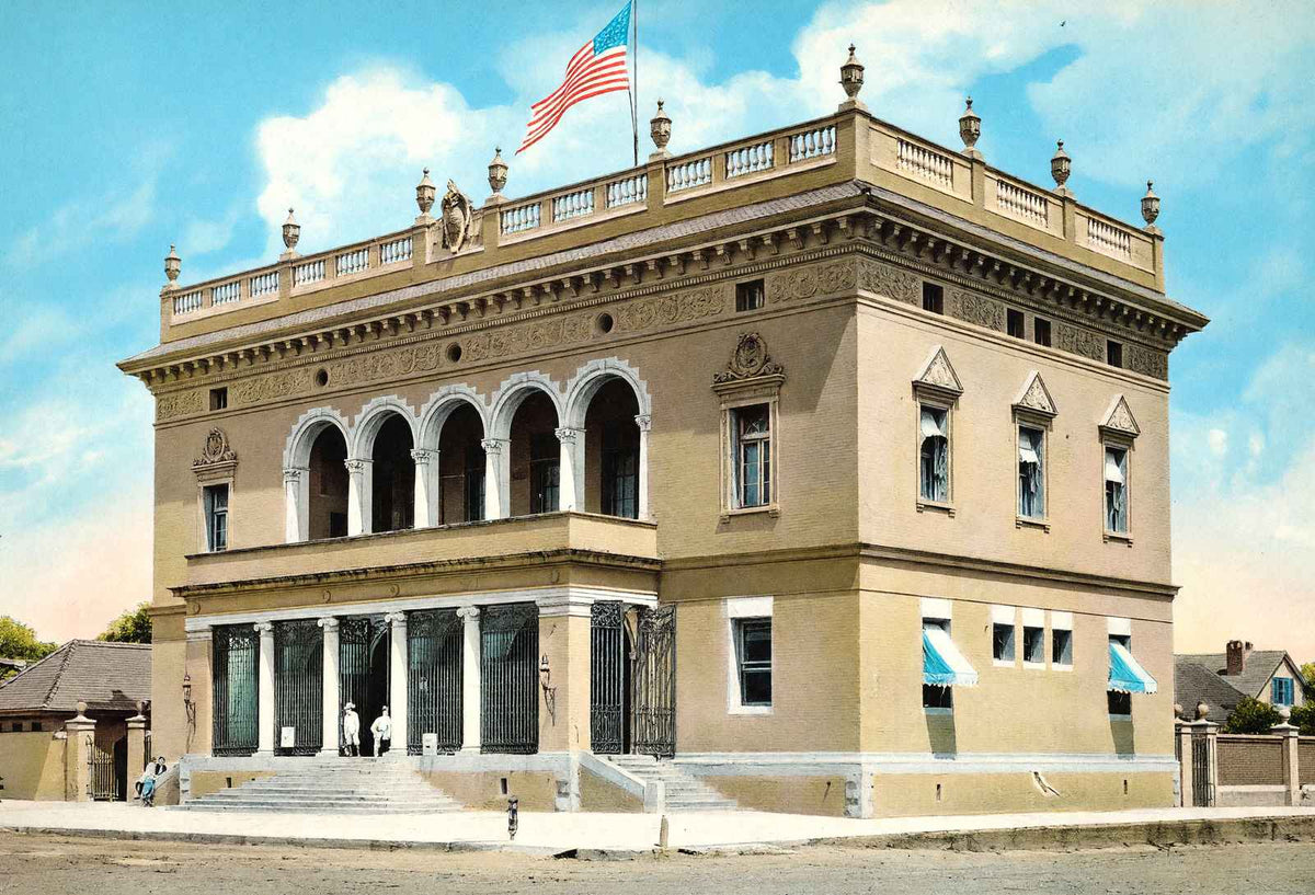 Post Office Baton Rouge in 1906 Vintage Print (7 Sizes) - Acid Free
