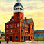 Post Office Shreveport LA in 1906 Art Print (7 Sizes) - Archival Paper