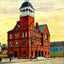 Post Office Shreveport LA in 1906 Art Print (7 Sizes) - Archival Paper