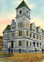 Post Office Manchester NH in 1907 Art Print (7 Sizes) - Premium Quality