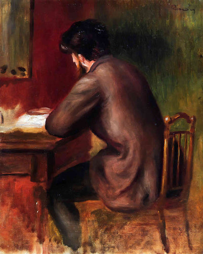 Posthumous Portrait of Frederic Bazille by Pierre-Auguste Renoir 8x10" Print