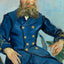 Postman Joseph Roulin Painting by Vincent van Gogh Art Print (6 Sizes)