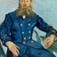 Postman Joseph Roulin Painting by Vincent van Gogh Art Print (6 Sizes)