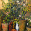 Potted Plants Art Print 1890 Painting by Paul Cezanne (6 Sizes) - Restored