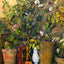 Potted Plants Art Print 1890 Painting by Paul Cezanne (6 Sizes) - Restored