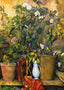 Potted Plants Art Print 1890 Painting by Paul Cezanne (6 Sizes) - Restored