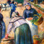 Potato Market, Boulevard Des Fosses, Pontoise 1882 Pissarro Art Print (6 Sizes)