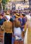 Poultry Market at Gisors Fine Art Print 1889 by Camille Pissarro (6 Sizes)