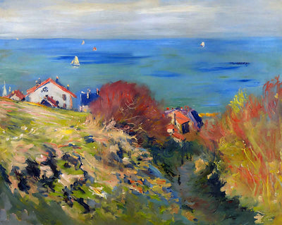 Pourville fine art print by Claude Monet (1882)