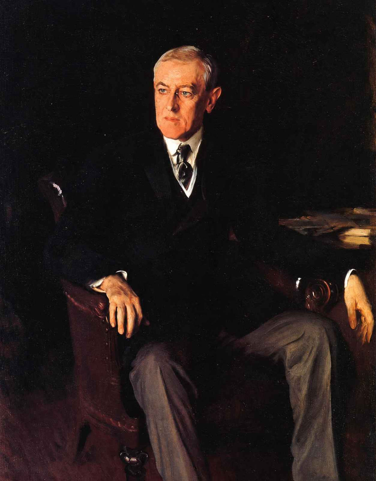 President Woodrow Wilson Art Print 1917 by John Singer Sargent (6 Sizes)