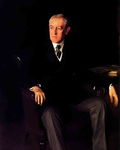 President Woodrow Wilson 1917 Painting by John Singer Sargent 8x10" Art Print