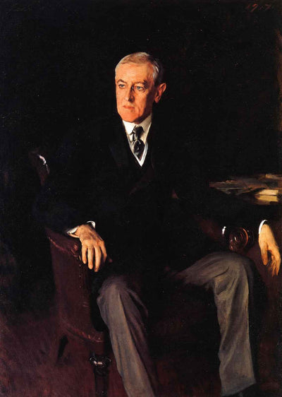 President Woodrow Wilson Art Print 1917 by John Singer Sargent (6 Sizes)