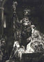Presentation in the Temple Fine Art Print 1654 Painting by Rembrandt (6 Sizes)