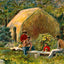 A Primitive Hawaiian Home in 1908 vintage print