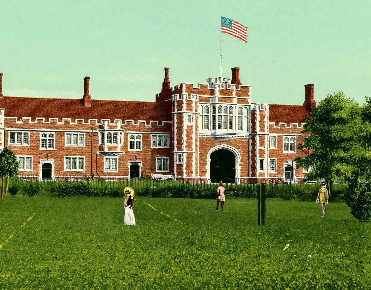 Princeton University Class of 1879 Dormitory Vintage Print (7 Sizes)