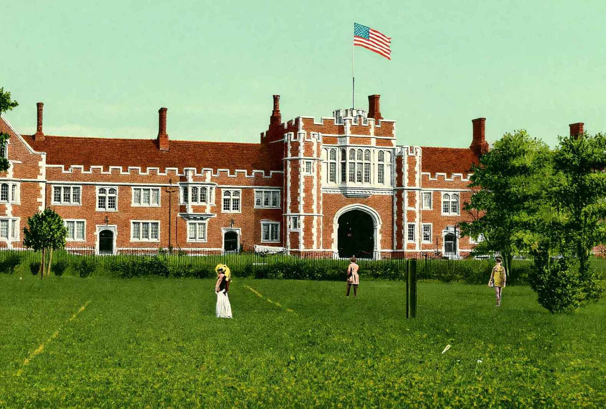 Princeton University Class of 1879 Dormitory Vintage Print (7 Sizes)