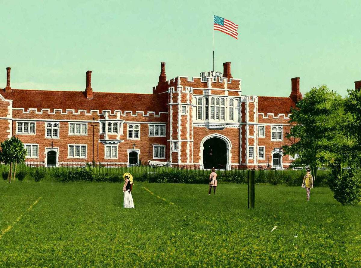 Princeton University Class of 1879 Dormitory Vintage Print (7 Sizes)