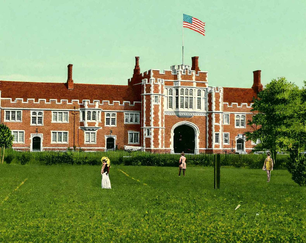 Princeton Class of 1879 Dormitory vintage print