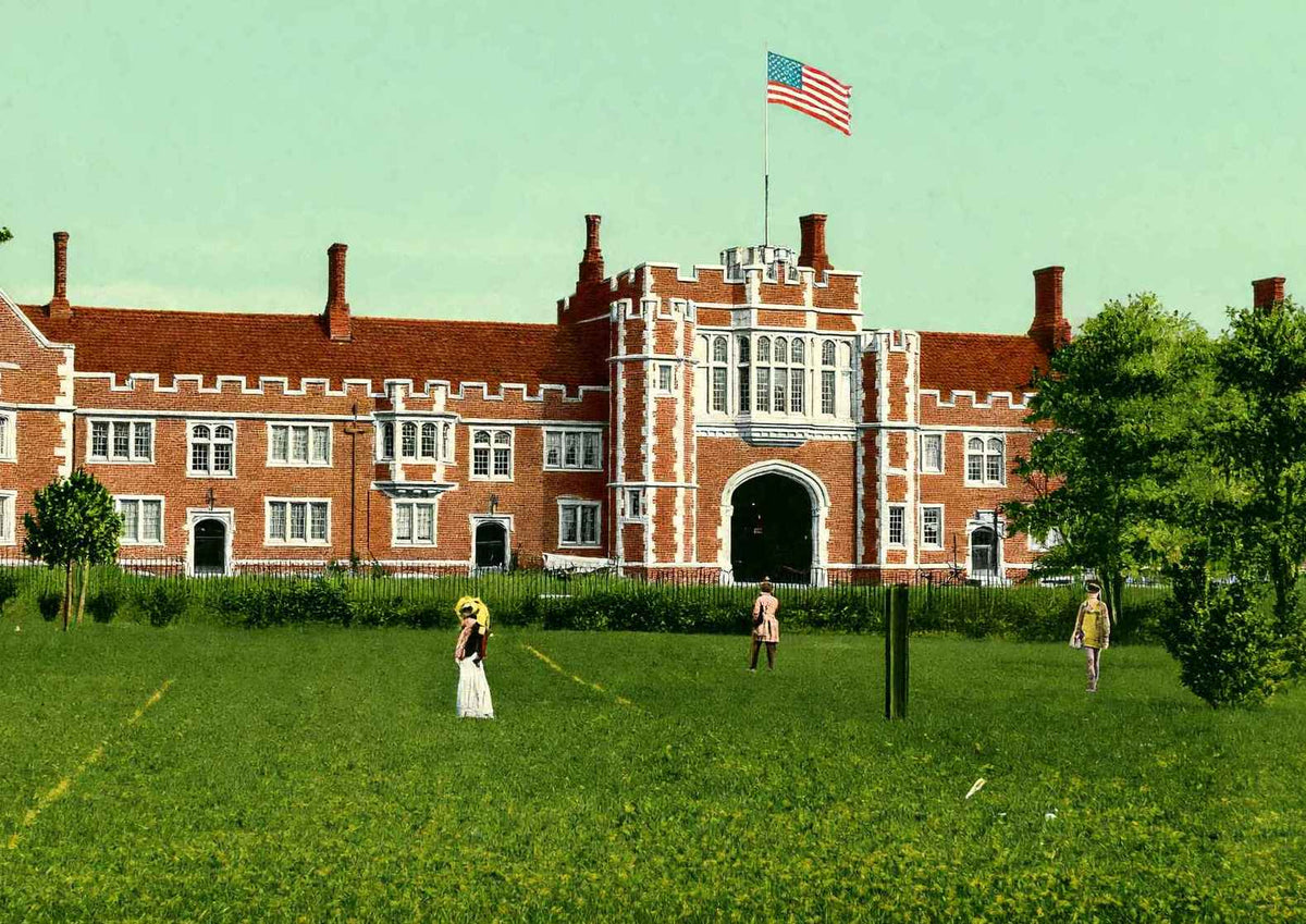 Princeton University Class of 1879 Dormitory Vintage Print (7 Sizes)