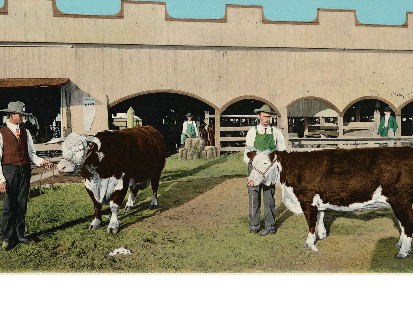 Prize Winners in 1906 Vintage Print (7 Sizes) - High Quality