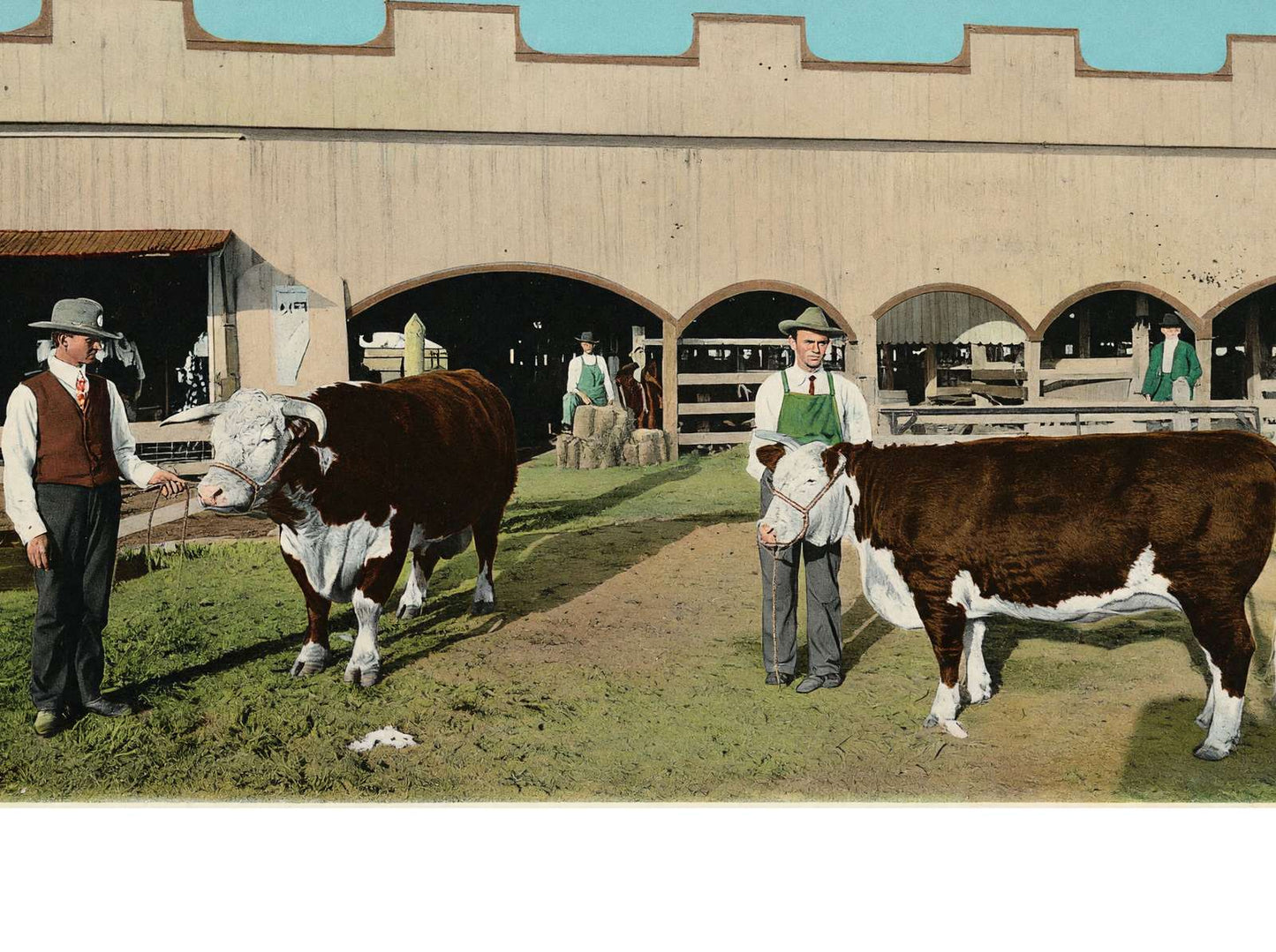 Prize Winners in 1906 Vintage Print (7 Sizes) - High Quality